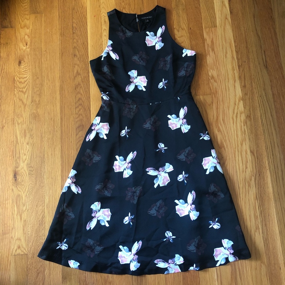 Floral Fit and Flare Dress
